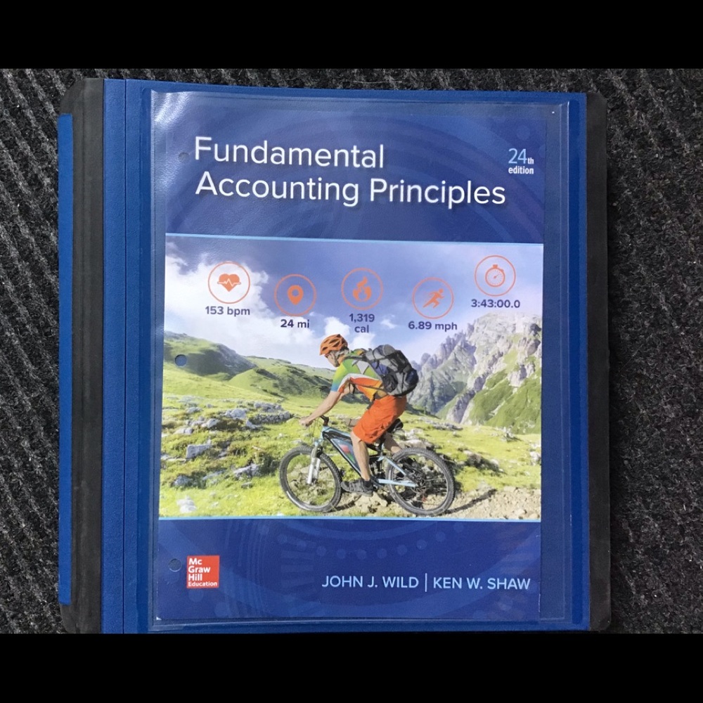 Fundamental Accounting Principles 24th edition